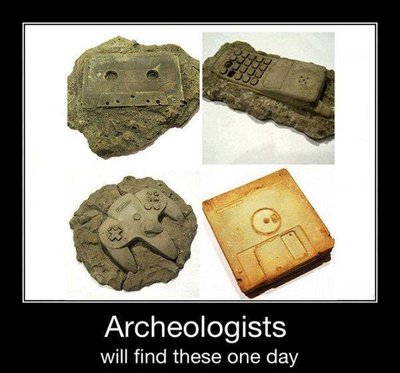 funny-science-lol-archeologists-electronics-fossils-time-capsule-gaming-video-games-computer-humor-joke-photo-pic.jpg
