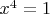 $x^4=1$