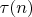 $\tau(n)$