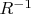 $% MathType!MTEF!2!1!+-
% feaafiart1ev1aaatCvAUfeBSjuyZL2yd9gzLbvyNv2CaerbuLwBLn
% hiov2DGi1BTfMBaeXatLxBI9gBaerbd9wDYLwzYbItLDharqqtubsr
% 4rNCHbGeaGqiVu0Je9sqqrpepC0xbbL8F4rqqrFfpeea0xe9Lq-Jc9
% vqaqpepm0xbba9pwe9Q8fs0-yqaqpepae9pg0FirpepeKkFr0xfr-x
% fr-xb9adbaqaaeGaciGaaiaabeqaamaabaabaaGcbaGaamOuamaaCa
% aaleqabaGaeyOeI0IaaGymaaaaaaa!3899!
\[
R^{ - 1} 
\]
$