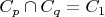$C_p \cap C_q=C_1$