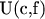 U(c,f)