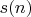 $s(n)$