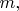 $m,$