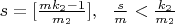 $s=[\frac{mk_2-1}{m_2}], \  \ \frac{s}{m}<\frac{k_2}{m_2}$