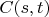$C(s,t)$