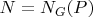 $N=N_G(P)$