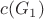 $c(G_1)$