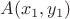$A(x_1,y_1)$
