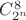 $C_{2^n}^8$