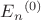 ${E_n}^{(0)}$