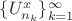 $\lbrace U_{n_k}^x \rbrace_{k=1}^{\infty}$