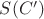 $S(C')$