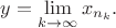 $y = \lim\limits_{k\to\infty} x_{n_k}.$