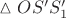 $\vartriangle OS'S'_1$