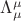 $\Lambda^{\mu}_{\mu}$