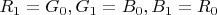 $R_1=G_0,G_1=B_0,B_1=R_0$
