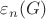 $\varepsilon_n(G)$