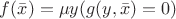 $f(\bar{x}) = \mu y (g(y,\bar{x}) = 0)$