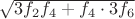 $\sqrt{3f_{2}f_{4}+f_{4}\cdot 3 f_{6}}$