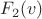 $F_2(v)$