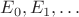 $E_0, E_1, \ldots$