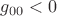 $g_{00} < 0$