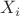 $ X_{i} $