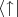 $\langle{\uparrow}\vert$
