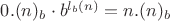 $0.(n)_b \cdot b^{l_b(n)} = n.(n)_b$