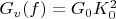 $G_{v}(f)=G_{0}K_{0}^2$