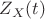 $Z_X(t)$