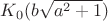 $K_0(b\sqrt{a^2+1})$