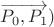 $\overrightarrow{P_0 , P_1})$