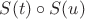 $S(t) \circ S(u)$