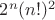 $2^n(n!)^2$