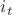 $i_t$