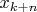 $x_{k+n}$