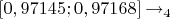 $[0,97145;0,97168] \to _4$