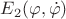 $E_2(\varphi,\dot{\varphi})$