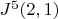 $J^5(2, 1)$