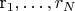 r_1,\ldots,r_N