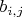 $b_{i,j}$