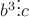 ${ b }^{ 3 }\vdots c$ ${ b }^{ 3 }\vdots c$