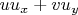 $uu_x + vu_y$