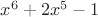 $x^6+2x^5-1$