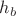 $h_{b}$
