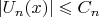 $ |{U_n}(x)| \leqslant {C_n} \hfill \\$
