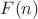 $\[F(n)\]$