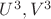$U^3,V^3$